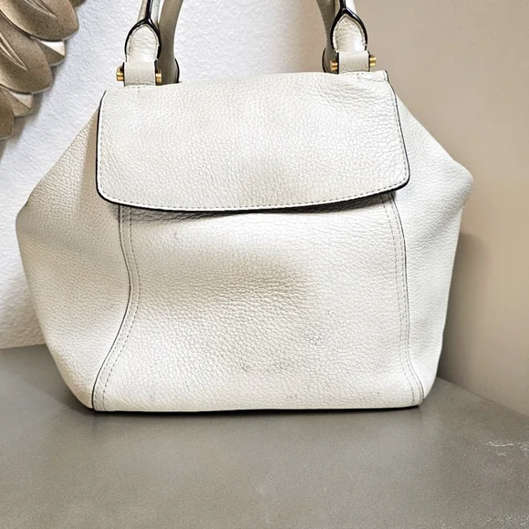 Tory Burch Half-Moon Satchel (pre-loved) - Picture 2 of 10